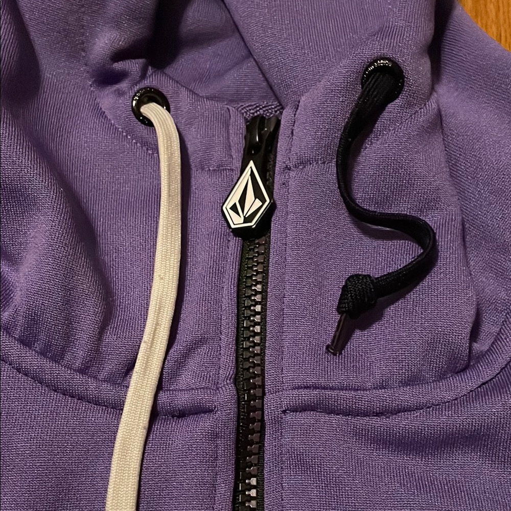 Volcom Women’s Colorblock Zip Hoodie- Medium - Picture 6 of 16